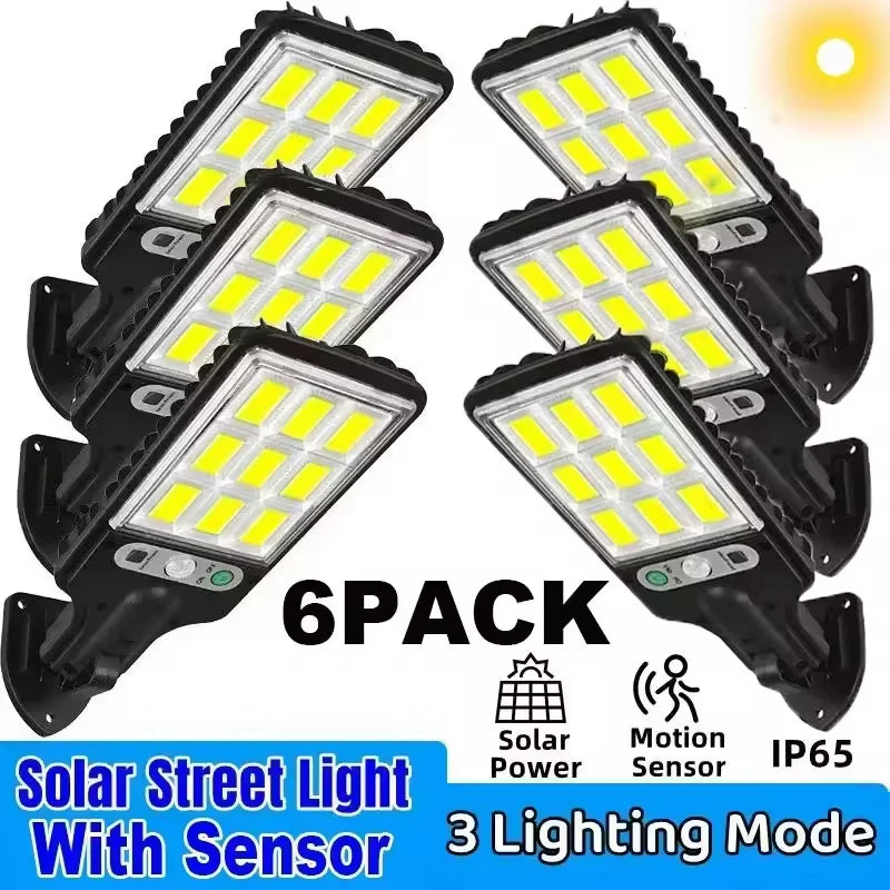 Waterproof Garden Solar Wall Sconces – Outdoor LED Lights for Garden Decoration and Sunlight-Powered Lighting